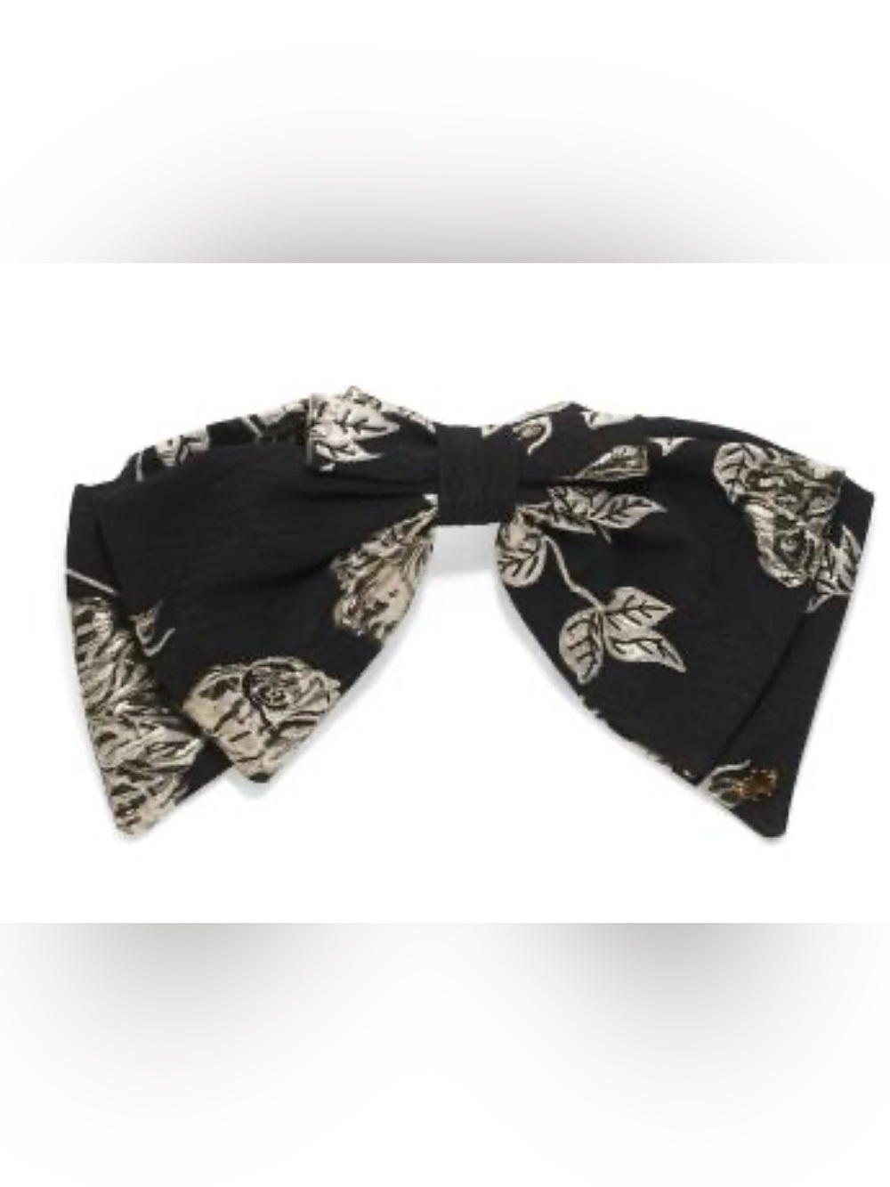 Lele Sadoughi Elizabeth Floral Jacquard Barrette - NWT